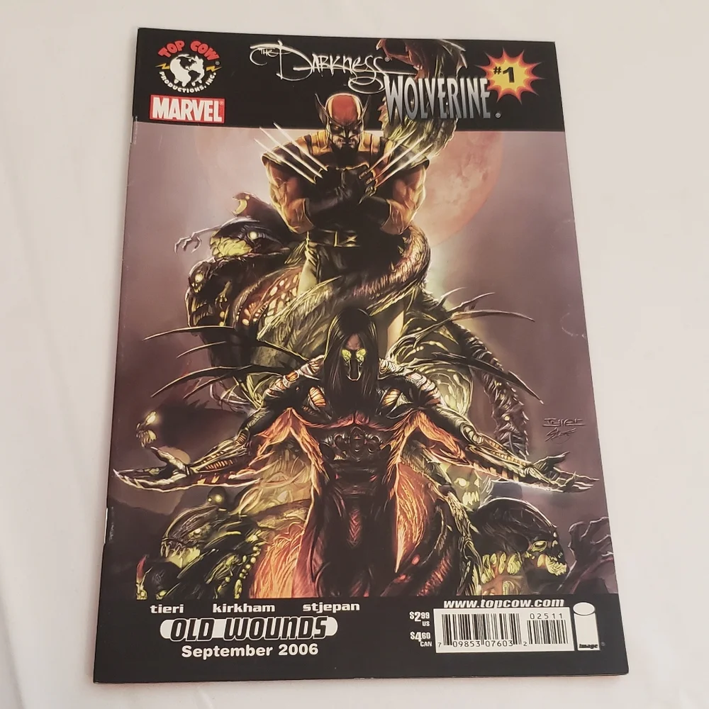 Marvel The Darkness Wolverine #1 Sep 2006 Comic Book